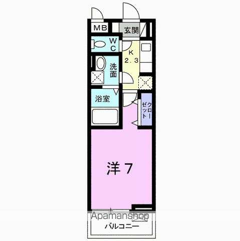 カントリーロードの間取り写真