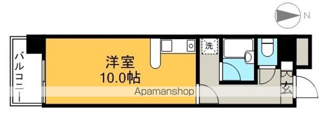 ラポール上町の間取り写真