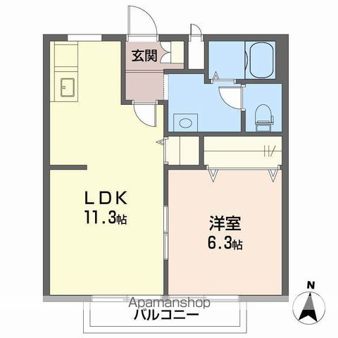 ソレジオKawakamiの間取り写真