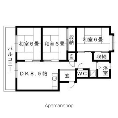 【車屋第３ビルの間取り】