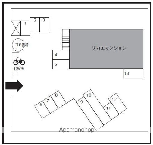 サカエマンションの内装写真