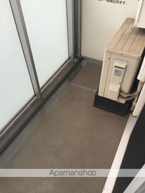 プラウドフラット白金高輪[1K/25.16m2]のバルコニー