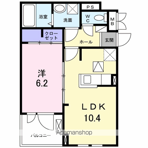 ヒカルサ新潟関屋の間取り写真