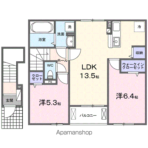 サンリットⅡ　（和歌山市内原）の間取り