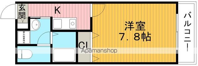 アンプルールフィギュールの間取り写真