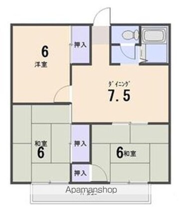 コーポおおまち[3DK/53.65m2]のその他内装