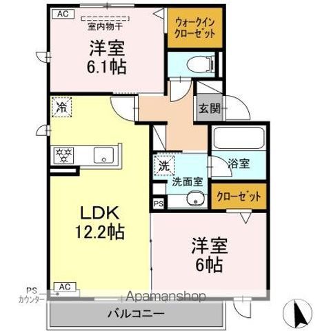 ルビーロマンの間取り写真