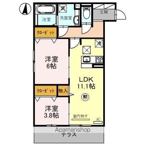 ラ ネージュの間取り写真