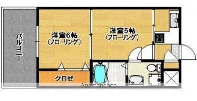 エステート・モア・薬院通りの間取り写真