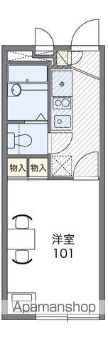 レオパレス潮音の間取り写真