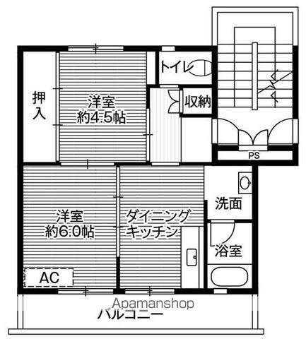 ビレッジハウス大淀1号棟の間取り写真