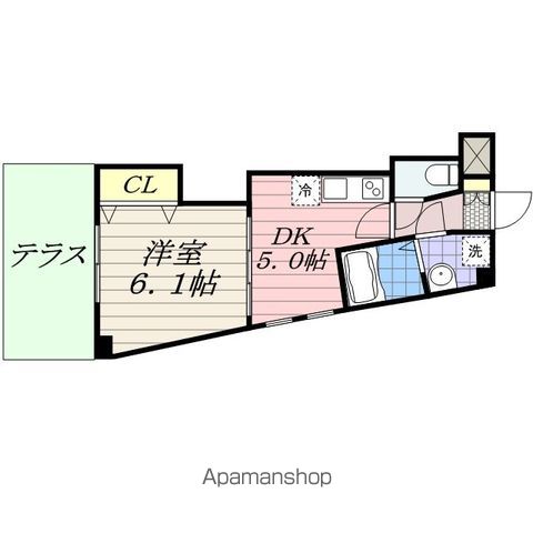 【プライディア幕張の間取り】