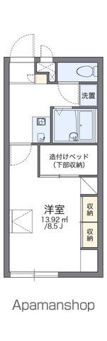 【レオパレス土井駅東の間取り】