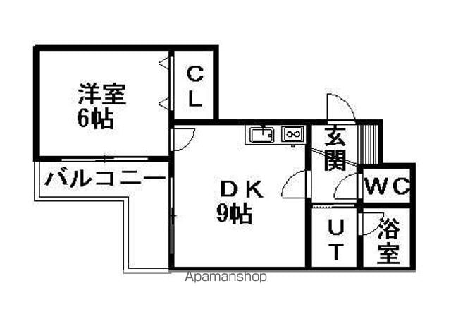カピテーヌ円山の間取り写真