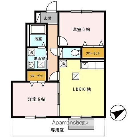 イル　デ　パン　Ａ棟の間取り