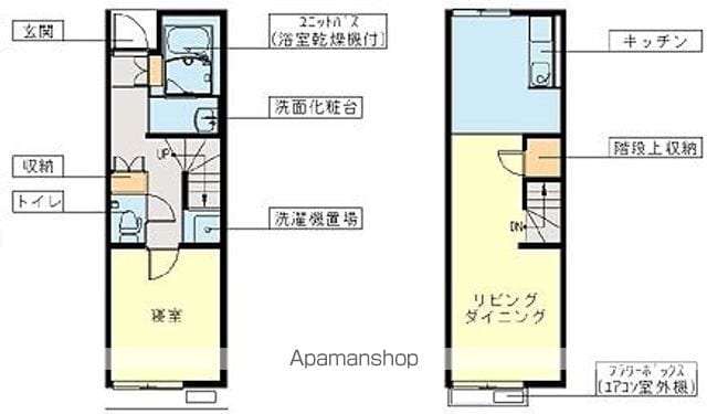 レオネクストポポラーレの間取り写真