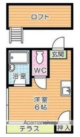 シティ嵐山Ⅰ 101 ｜ 福岡県北九州市小倉南区長行東２丁目17-8（賃貸アパート1R・1階・18.00㎡） その2