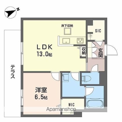 Ａｄｏｎｉｓ長束[1LDK/50.45m2]の間取図