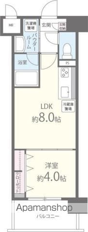 シャイニング福島離宮の間取り