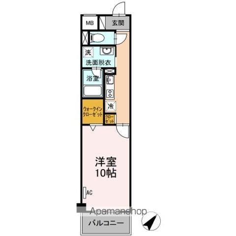 イーストタウン巽の間取り写真