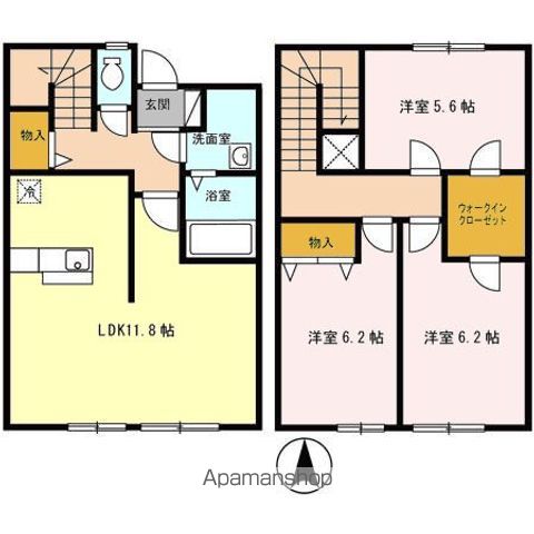 グランデ吹上の間取り