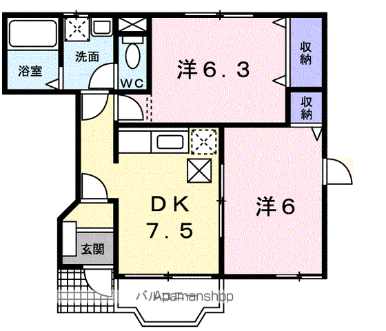 エトワールの間取り