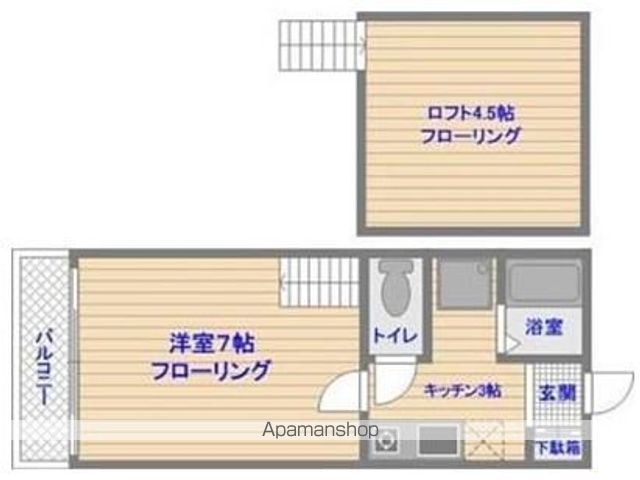 ピュア箱崎東伍番館の間取り