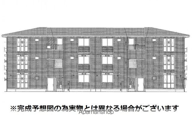 糟屋郡粕屋町仲原のアパートの外観1