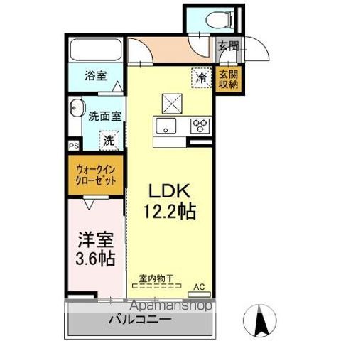 ラウレアの間取り写真