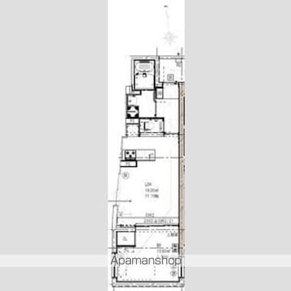 エルファーロ三軒茶屋Ⅱ[1LDK/40.27m2]の間取図