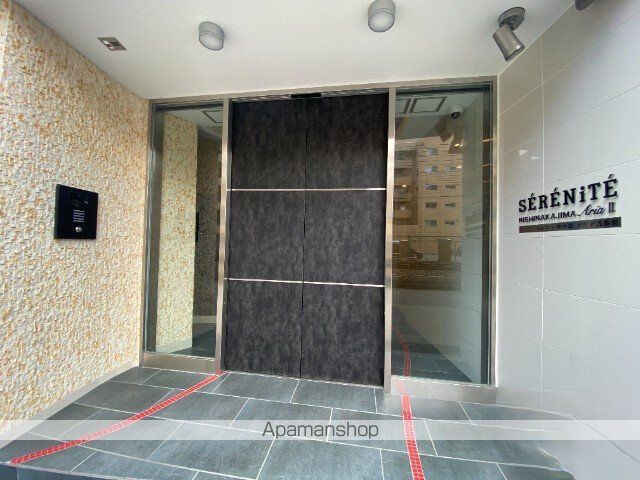 SERENITE NISHINAKAJIMA ARIA 弐番館の玄関写真