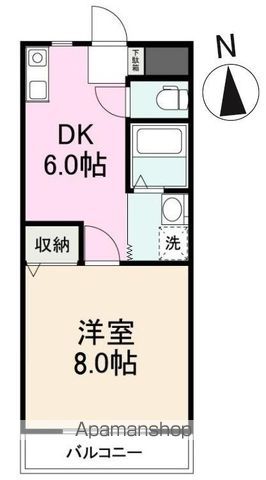 ガーデンハイツ三名壱番館の間取り写真