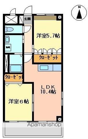 グランパレス・Kの間取り写真