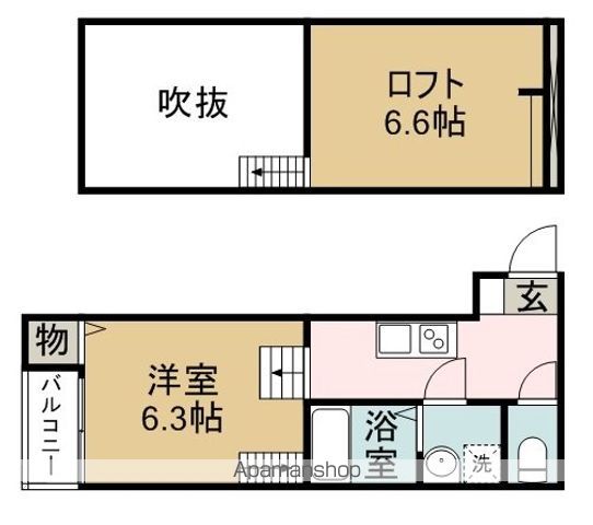 LA SPERANZA神宮西の間取り写真
