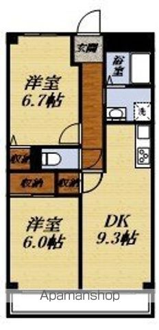 ピース1の間取り写真