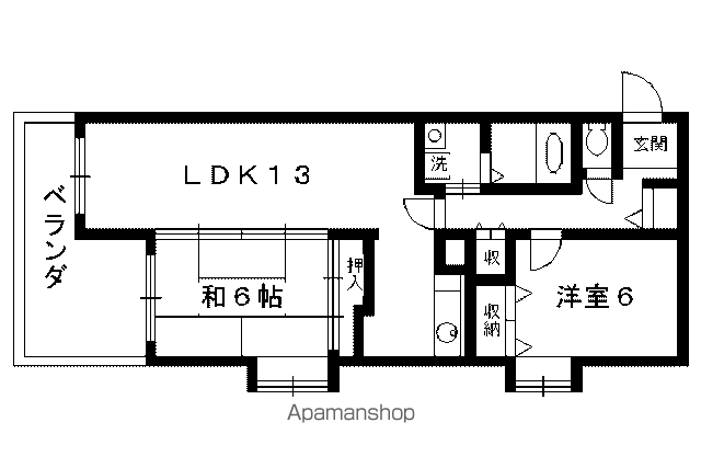 メゾン・ド・イケダの間取り写真
