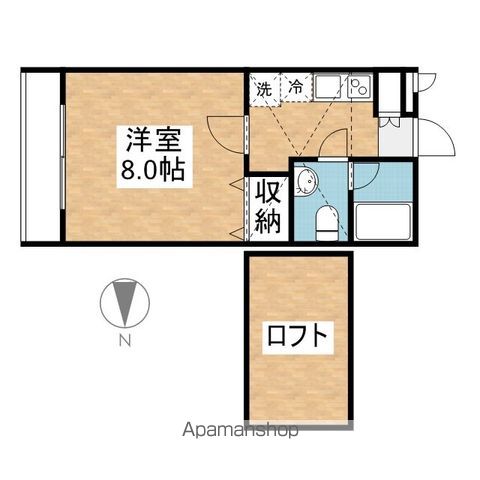 エスペランサ高嶋の間取り