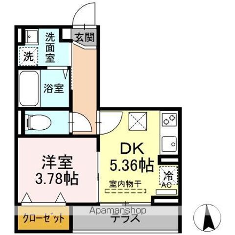 グリシーヌの間取り