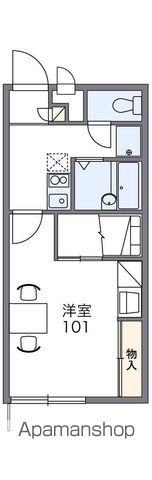 レオパレス眉山南の間取り写真