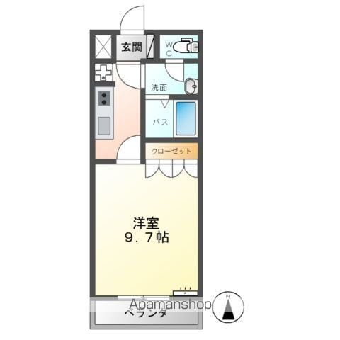 セレーノ 103 ｜ 茨城県鹿嶋市大字下塙1035-3（賃貸アパート1K・1階・29.75㎡） その2