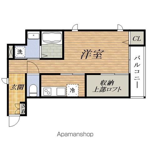 カンフォーラ朝日が丘の間取り写真