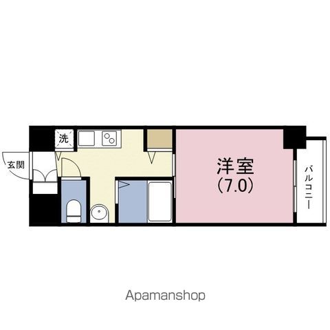 レジデンス大阪城前の間取り写真
