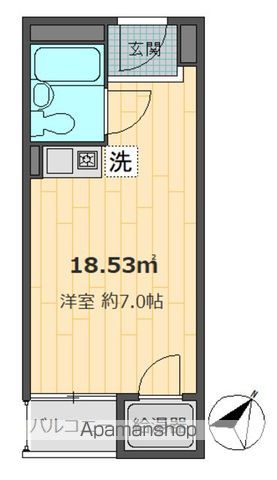 シャルマン文京千駄木の間取り写真