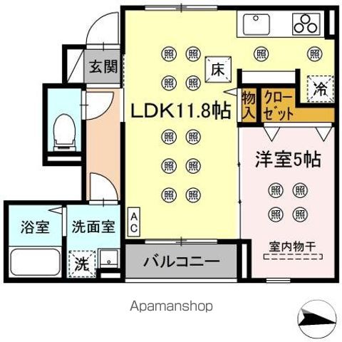 DーROOM富沢西5丁目の間取り写真