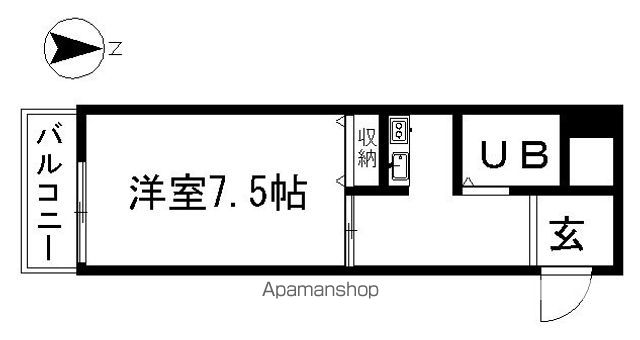 ジョイフル名古屋駅前の間取り写真