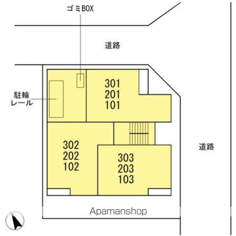 【府中市西府町のアパートの写真】