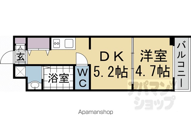 ファステート京都西KIWAMIの間取り写真