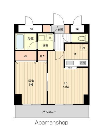 アーバンフラッツ豊平4条の間取り写真