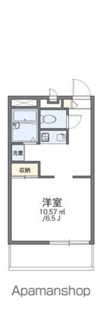 レオパレス豊南[1K/23.18m2]の間取図