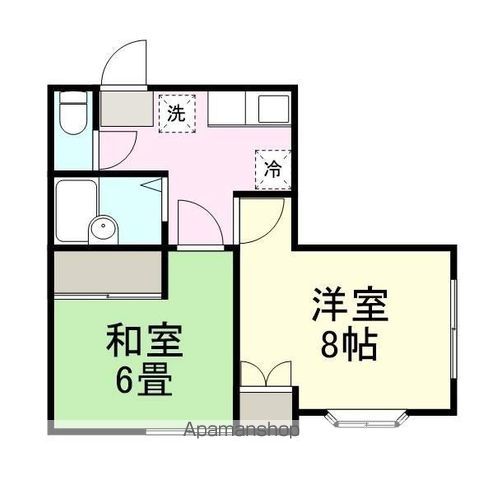 アップルエステート東黒松の間取り写真